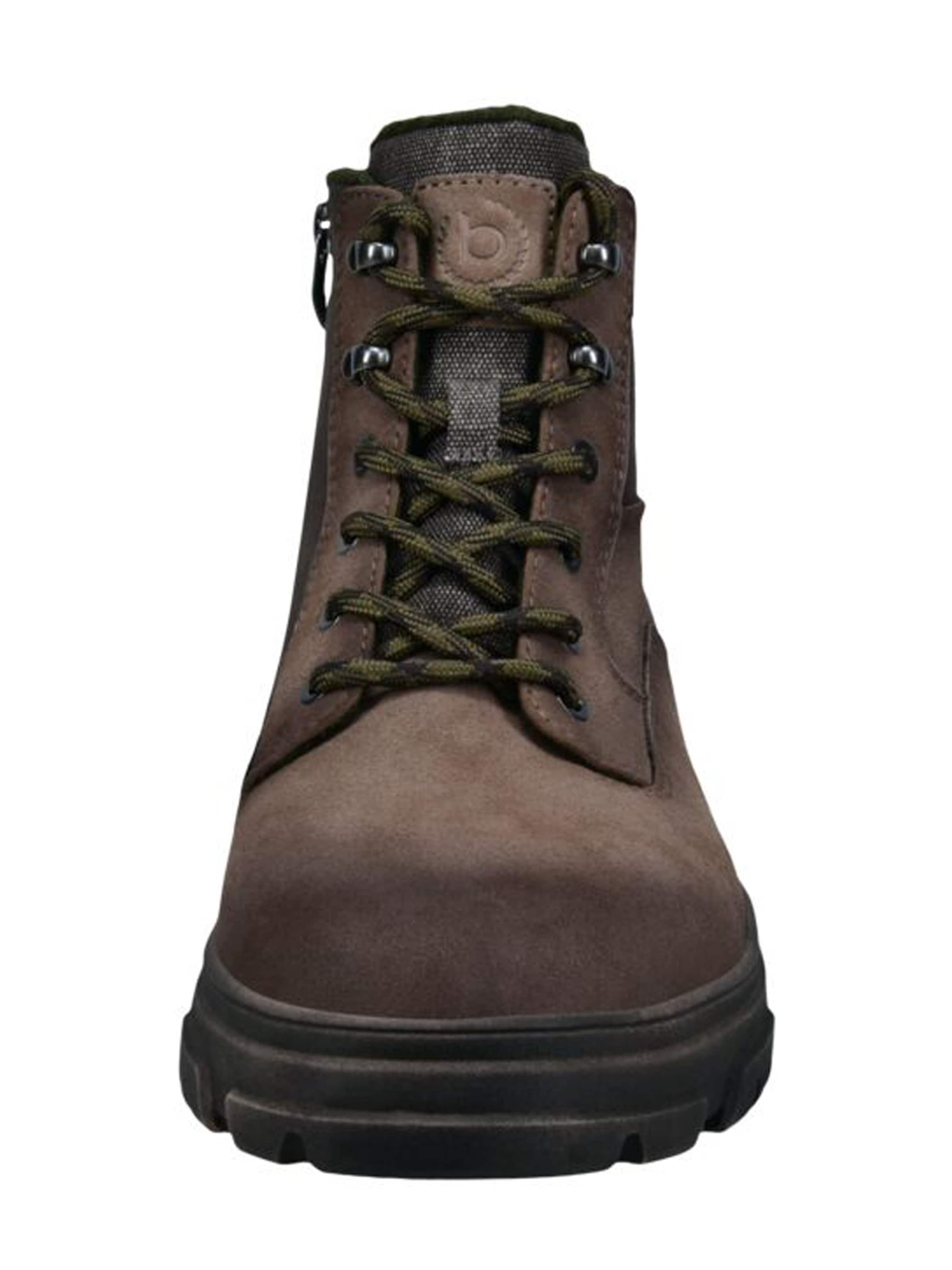 bugatti Lace-Up Boots in Grey