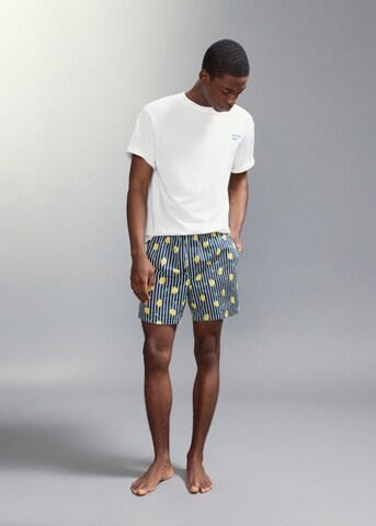 MANGO TEEN Board Shorts 'Citrus' in Blue