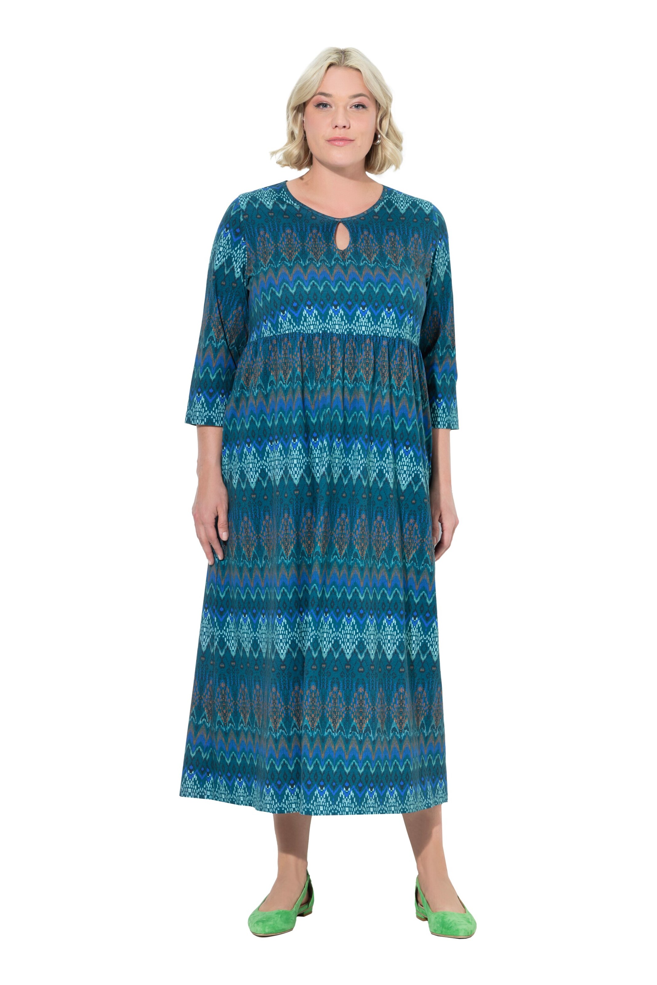 Robe Ulla Popken en bleu