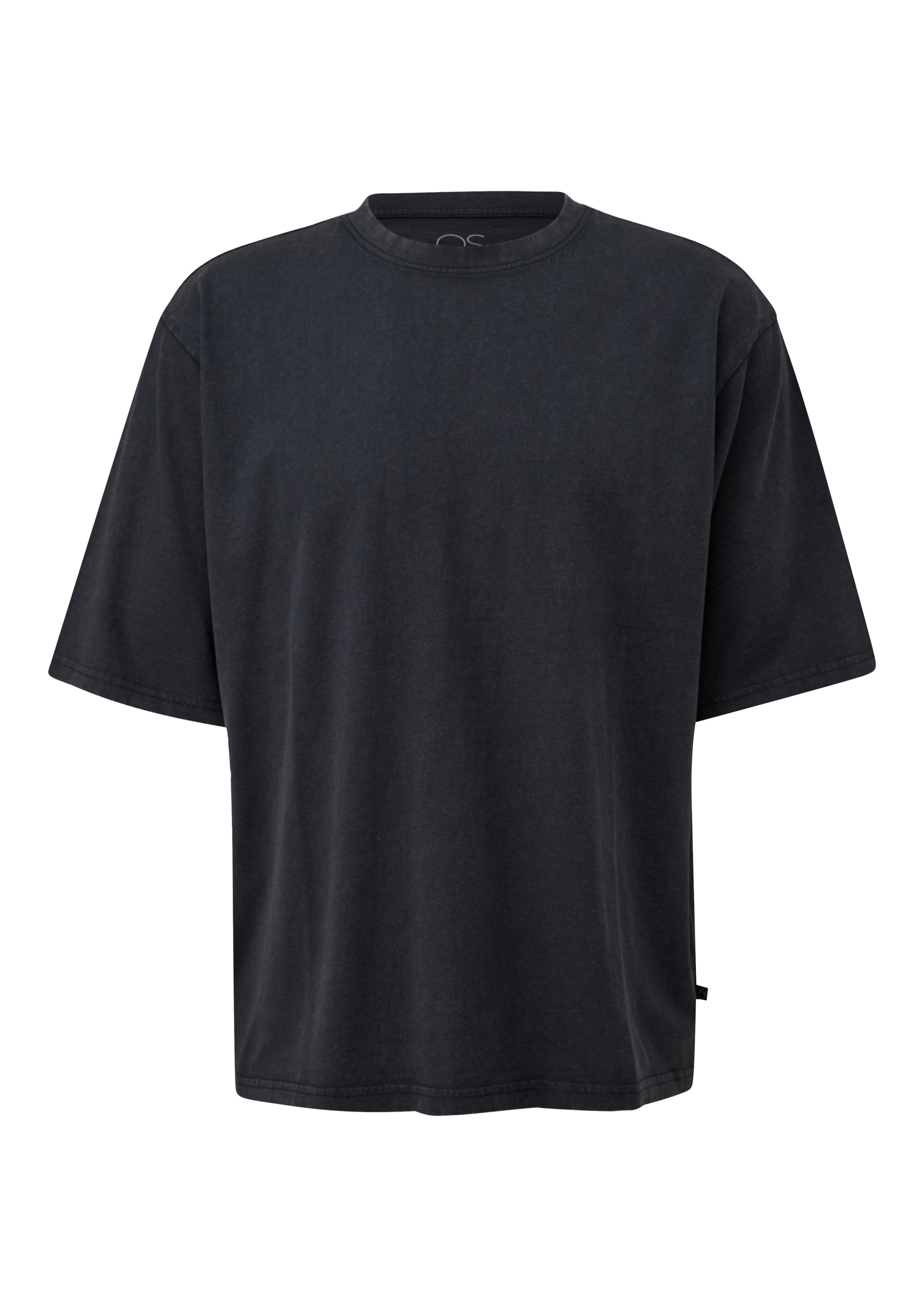 T-Shirt QS en bleu : devant