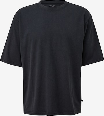 T-Shirt QS en bleu : devant
