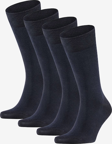 Chaussettes FALKE en bleu : devant