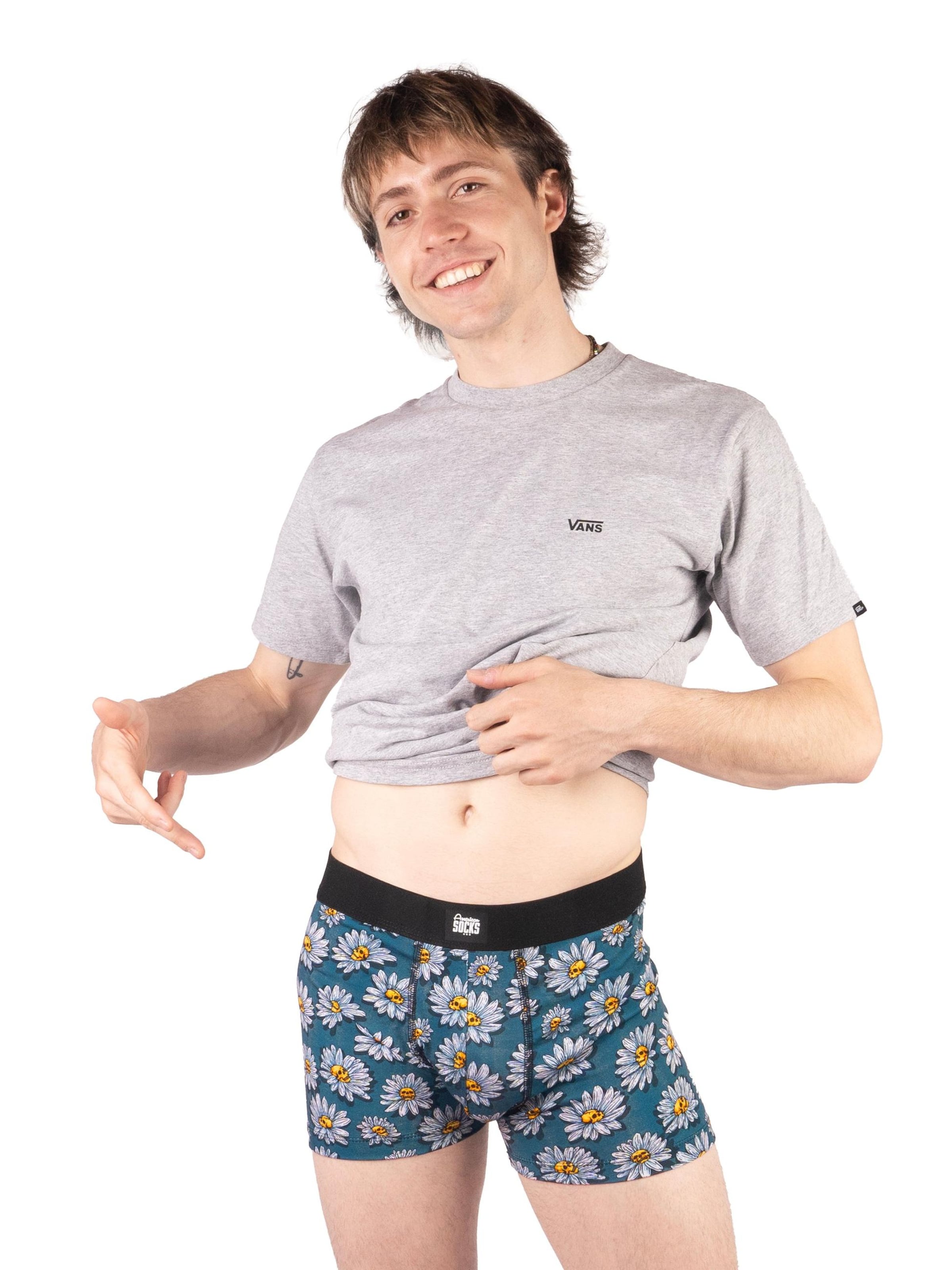 Boxers 'Daisies - Boxer Brief' American Socks en bleu
