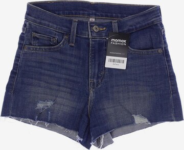 LEVI'S ® Shorts in XXS in Blue: front