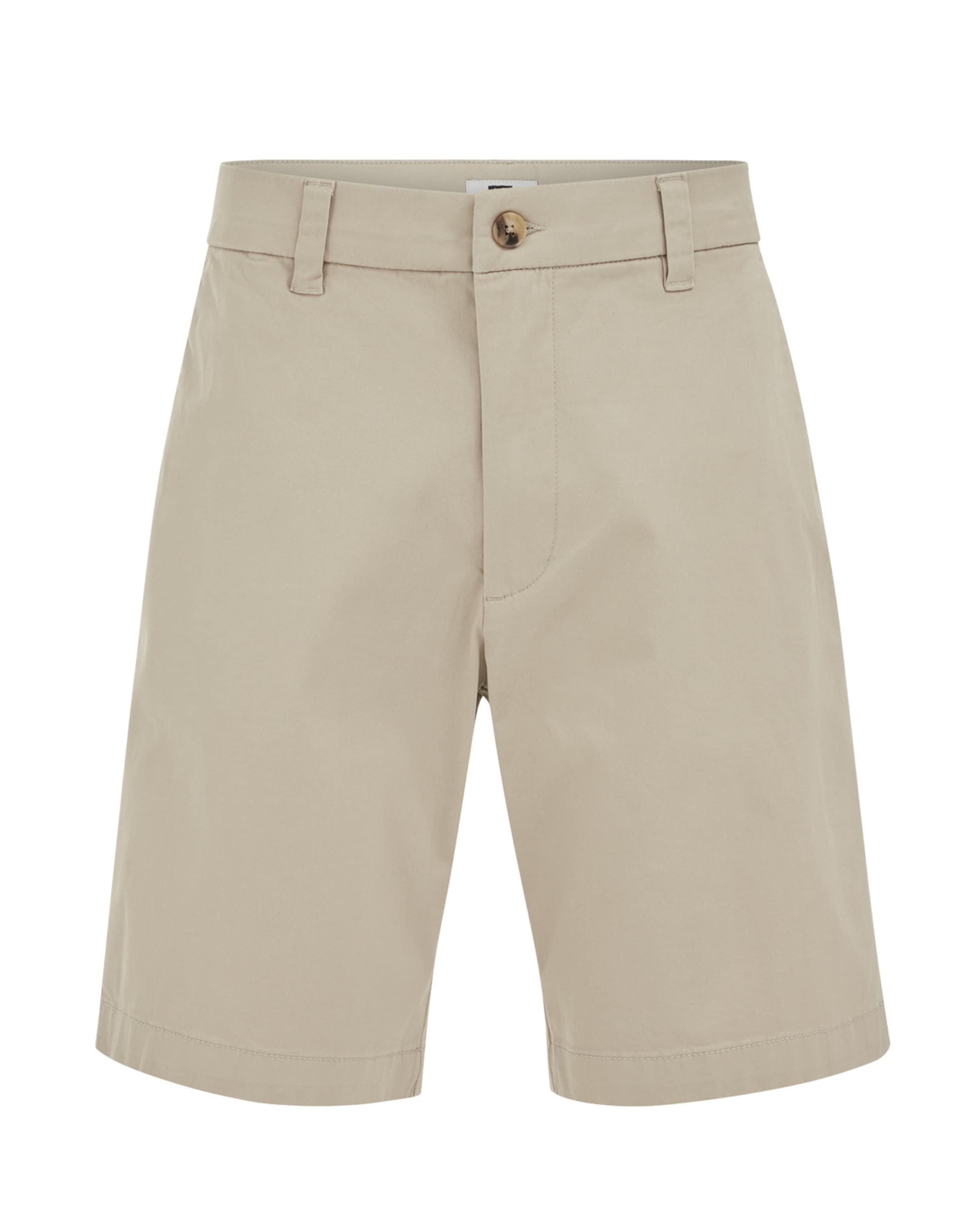 WE Fashion Свободный крой Брюки-чинос в Бежевый: спереди