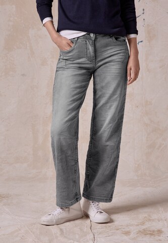 CECIL Loosefit Jeans in Grau: Vorderseite