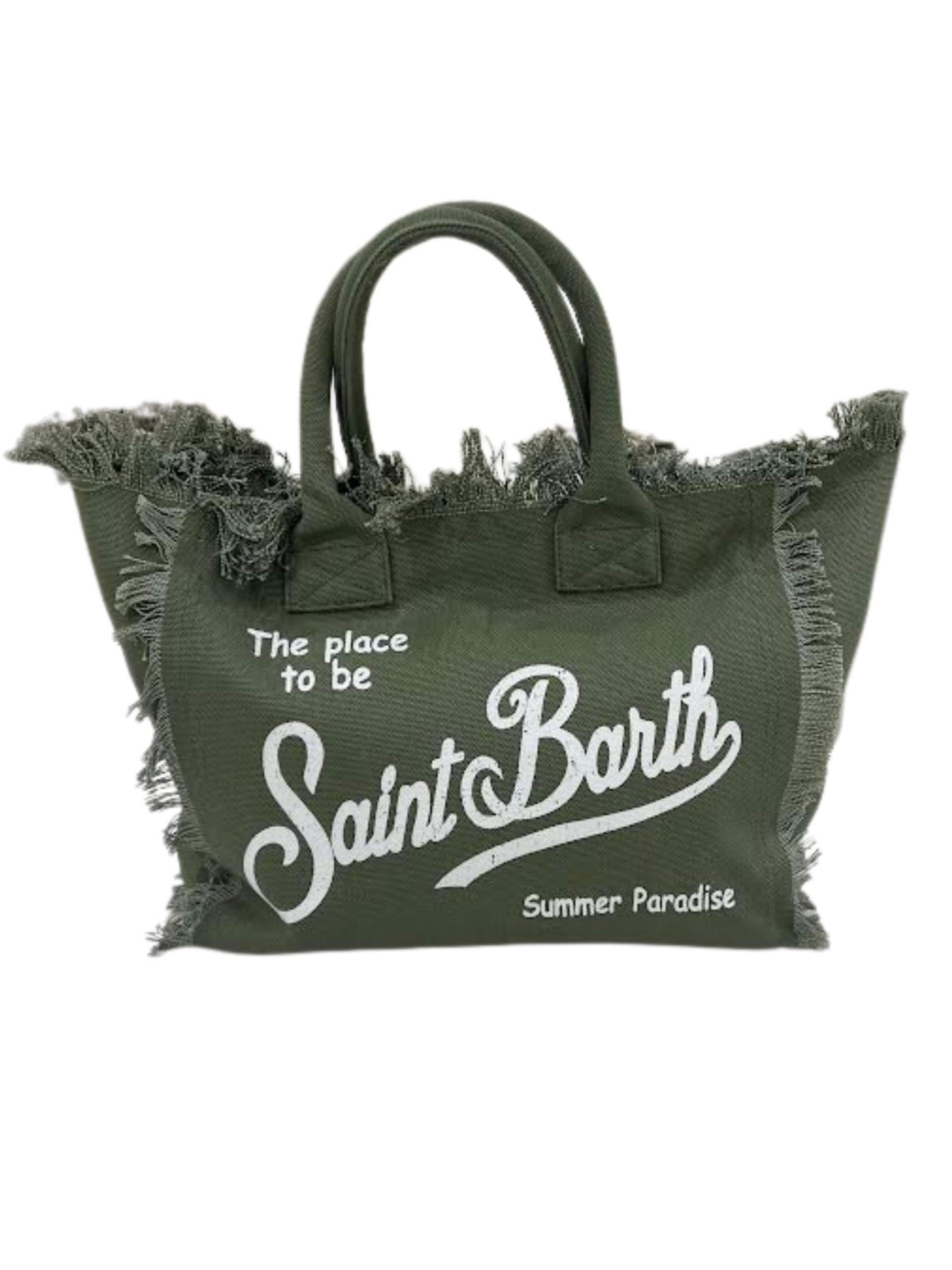 MC2 Saint Barth Shopper in Green: front