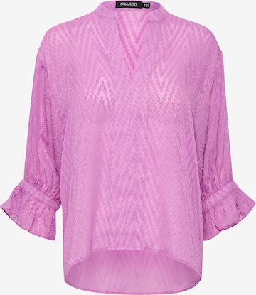 SOAKED IN LUXURY Bluse i rosa: forside