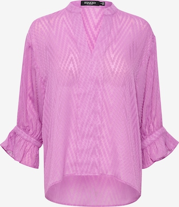 SOAKED IN LUXURY Blouse in Roze: voorkant