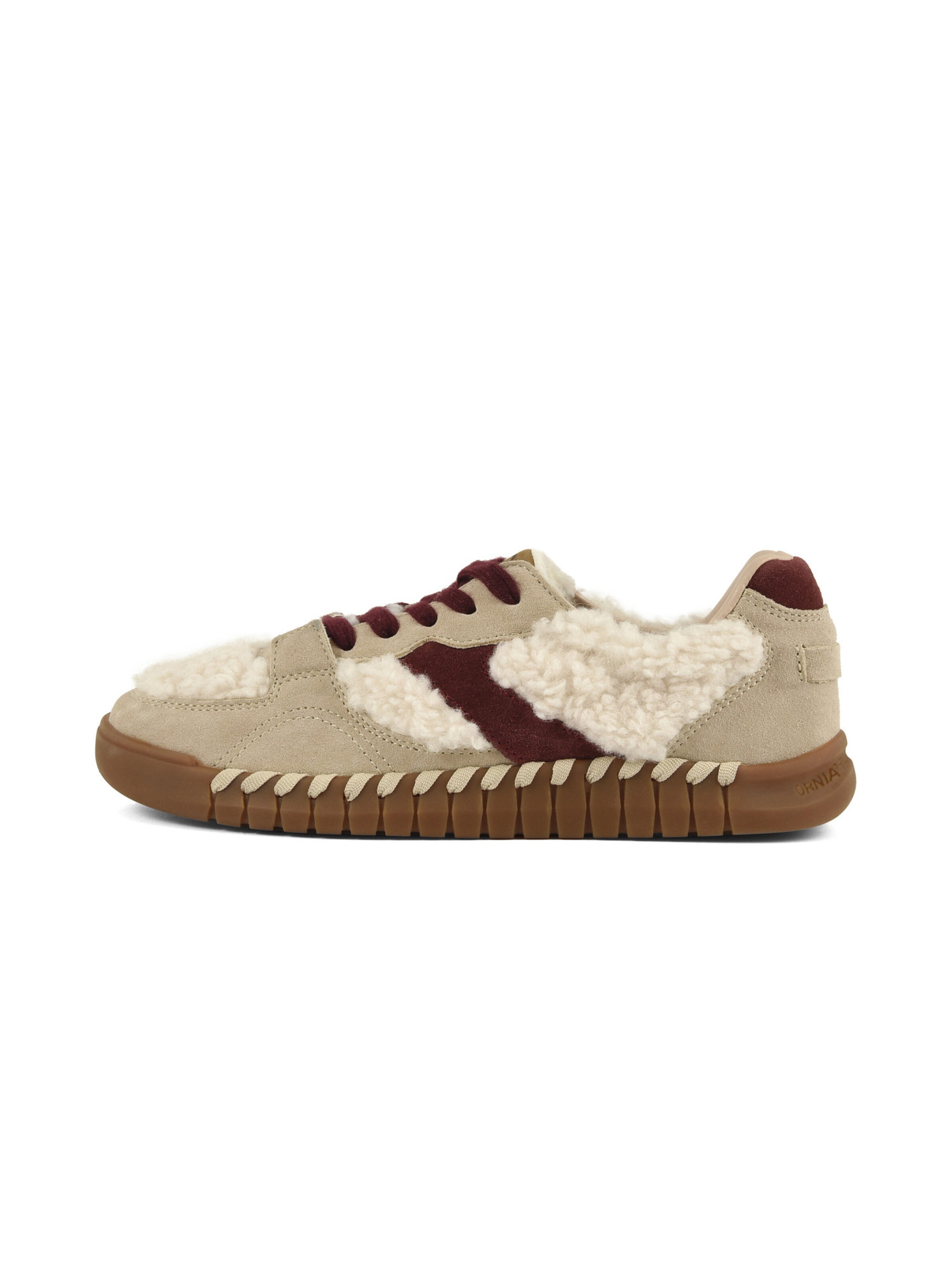 Sneaker bassa di COLORS OF CALIFORNIA in beige: lato