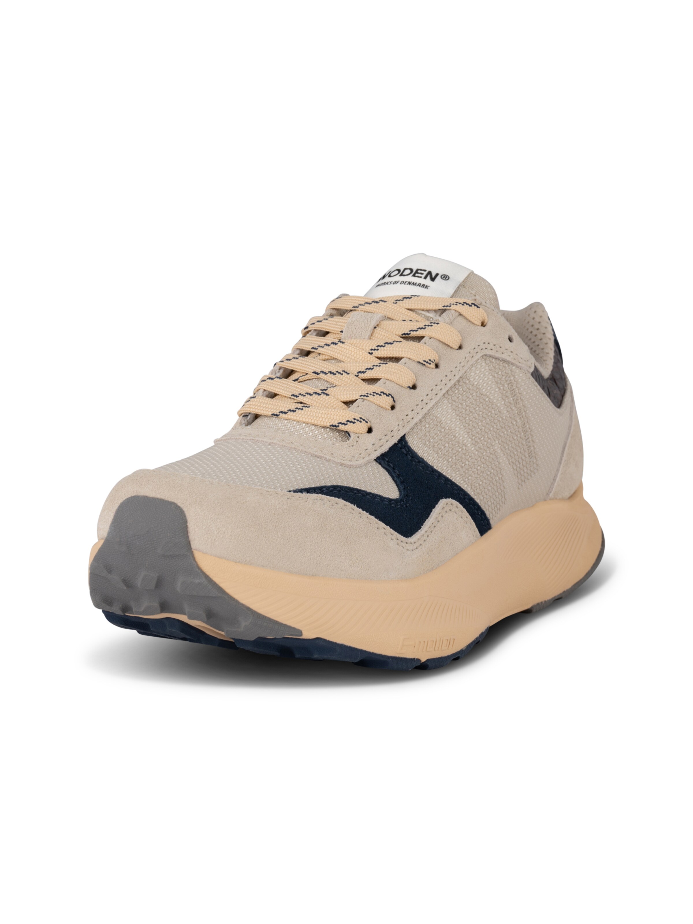 WODEN Sneaker 'Mathilde' in Grau: Vorderseite