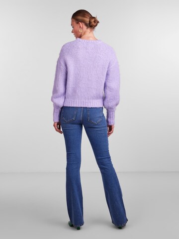 PIECES Sweater 'Ditte' in Purple