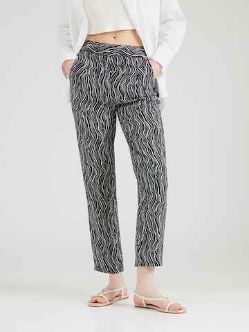 Hailys Regular Pleat-front trousers 'Ta44ra' in Black: front