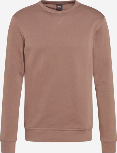 BOSS Sweatshirt 'Walkup 1' in dunkelbeige, Produktansicht