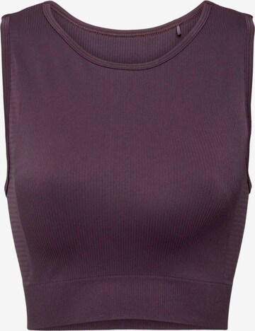 ESPRIT Bustier Sport bh in Lila: voorkant