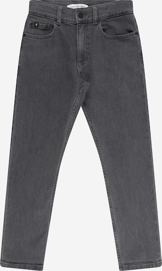 Jeans Calvin Klein Jeans pe gri metalic, Vizualizare produs