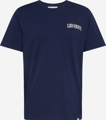 Les Deux Shirt 'Blake' in Blue: front