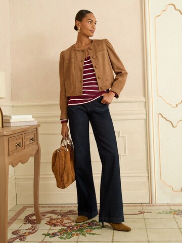 T-shirt love & roses en rouge