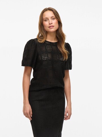 VILA Blouse in Black: front