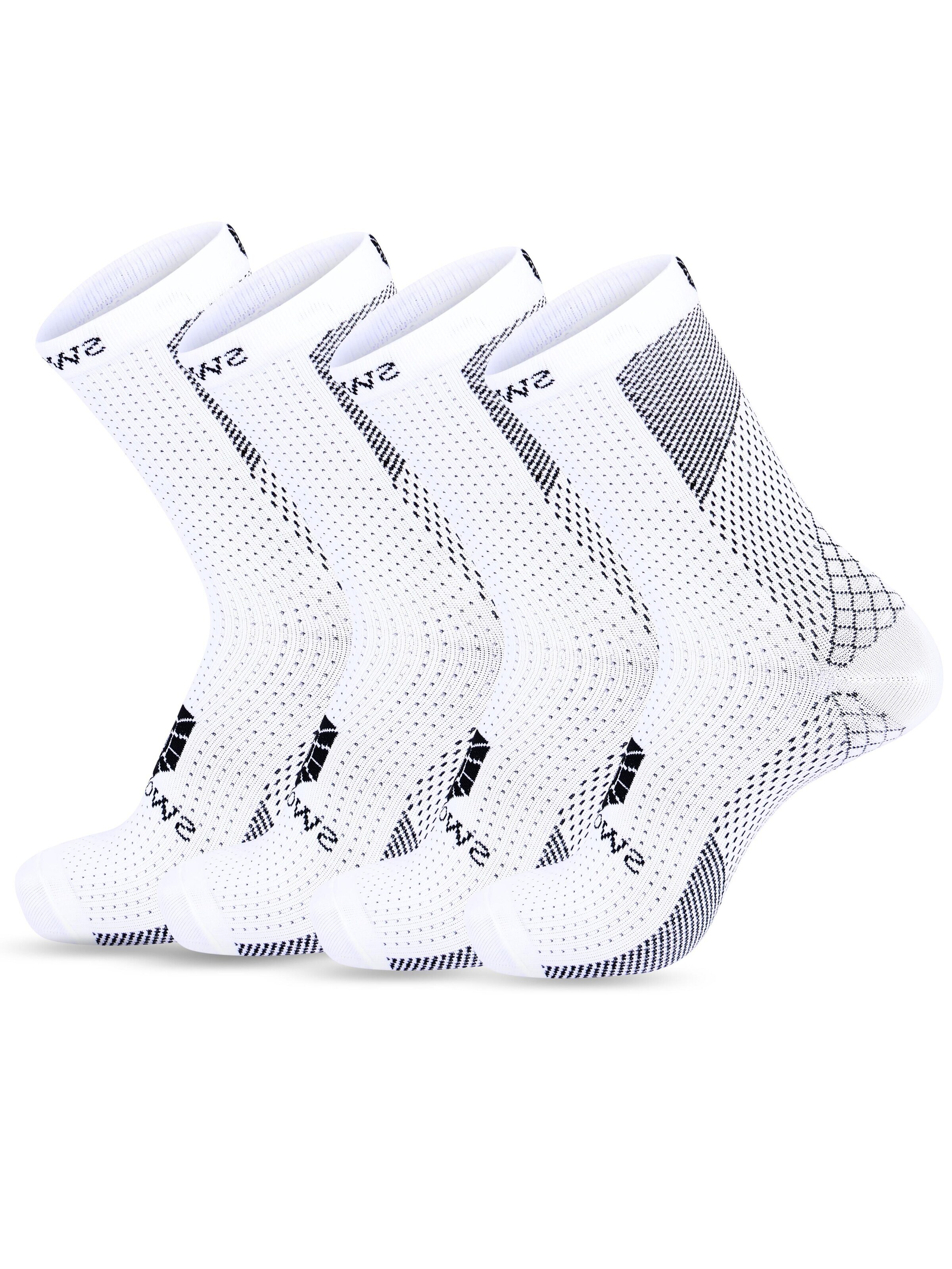 SWORTS Athletic Socks 'Cloud' in White: front