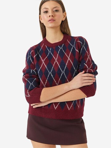 Bianco Lucci Trui in Rood: voorkant