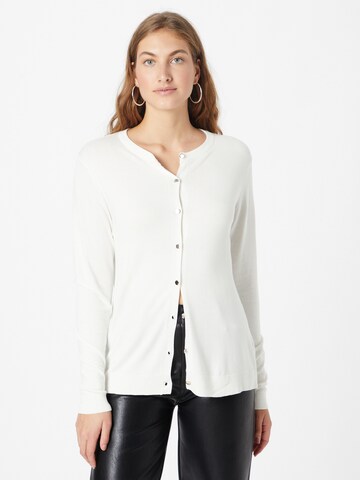 Dorothy Perkins Knit Cardigan in White: front