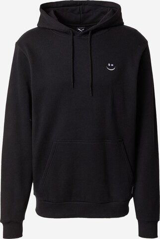 Sweat-shirt 'Grin Cat' Iriedaily en noir : devant