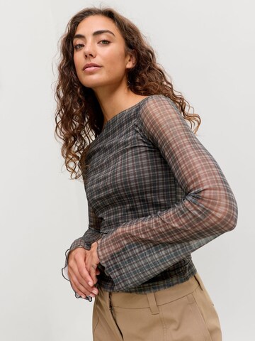 JJXX Shirt 'JXMinna' in Brown
