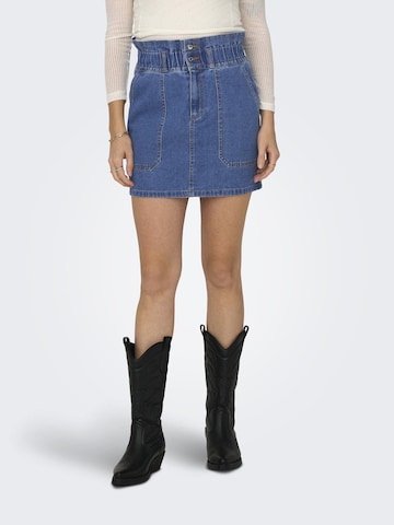 ONLY - Falda 'ONLMILLIE' en azul: frente