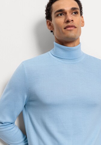 OLYMP Regular Fit Pullover in Blau