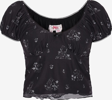 MYMO - Blusa em preto: frente