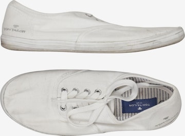 TOM TAILOR Sneaker 40 in Weiß: Vorderseite