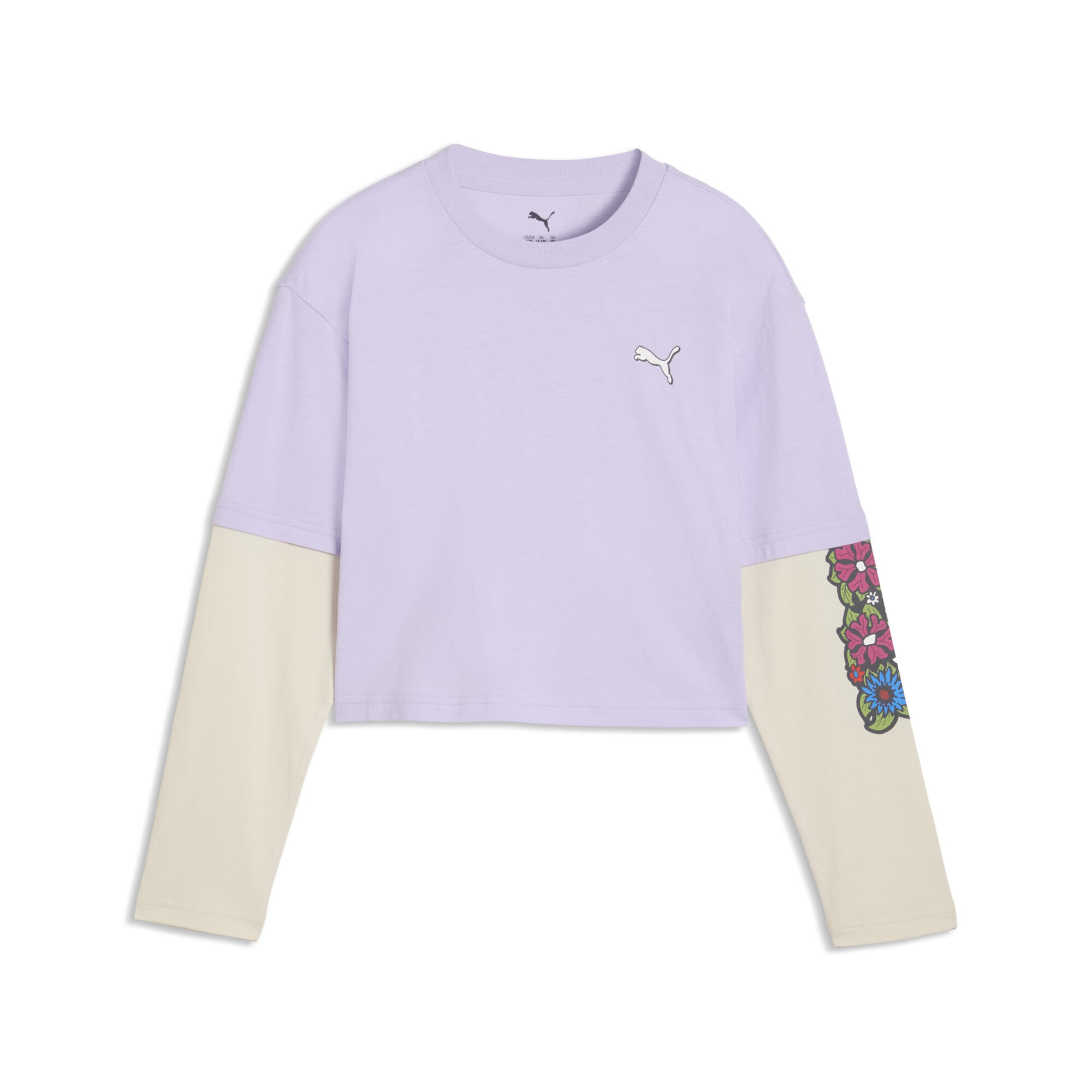 T-Shirt fonctionnel PUMA en violet : devant