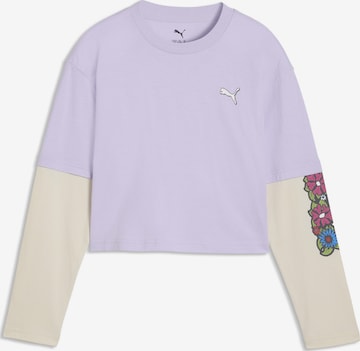 T-Shirt fonctionnel PUMA en violet : devant