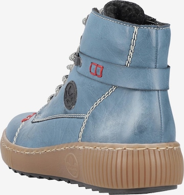 Rieker Schnürstiefelette in Blau