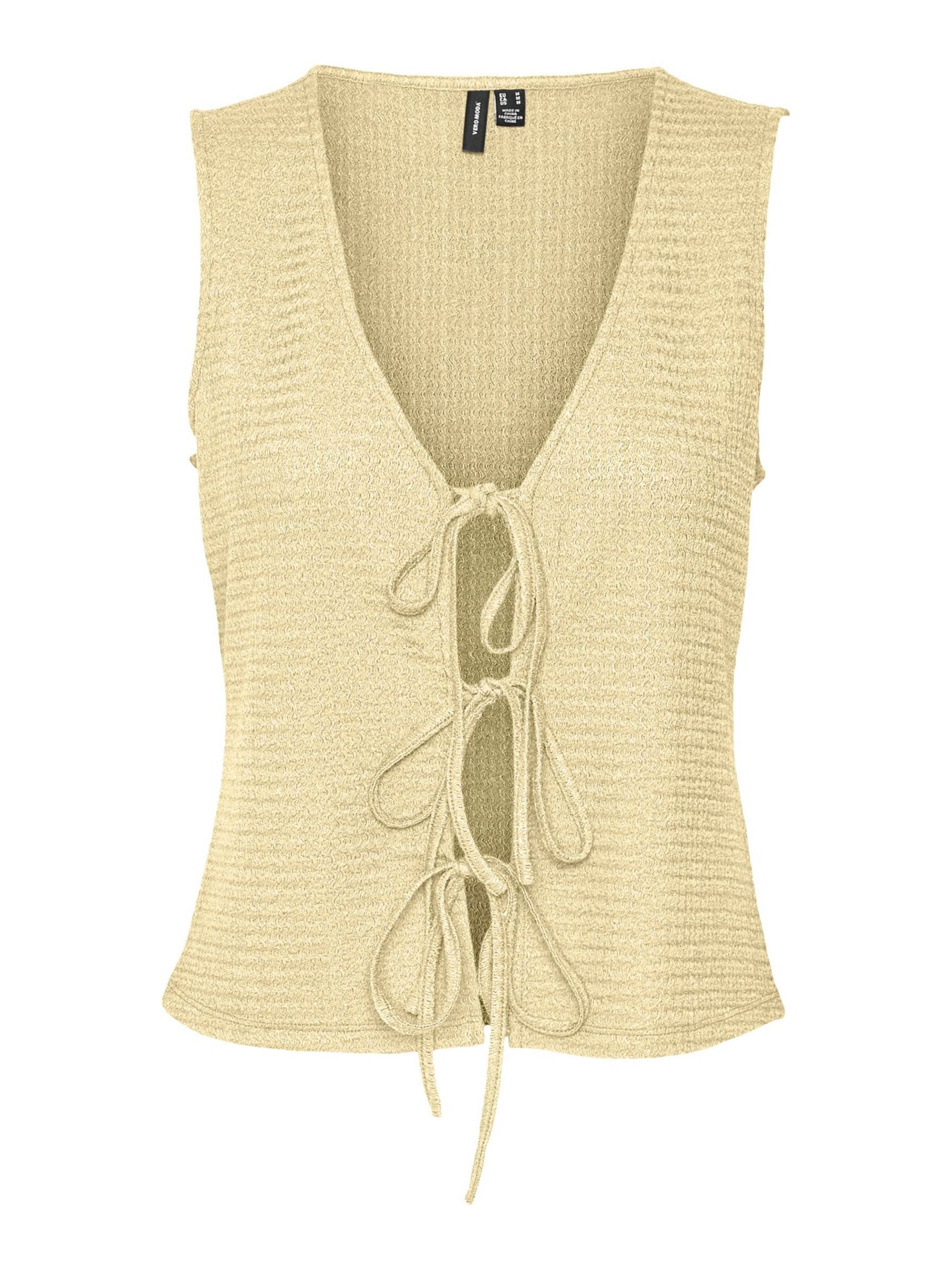 VERO MODA - Top en amarillo: frente