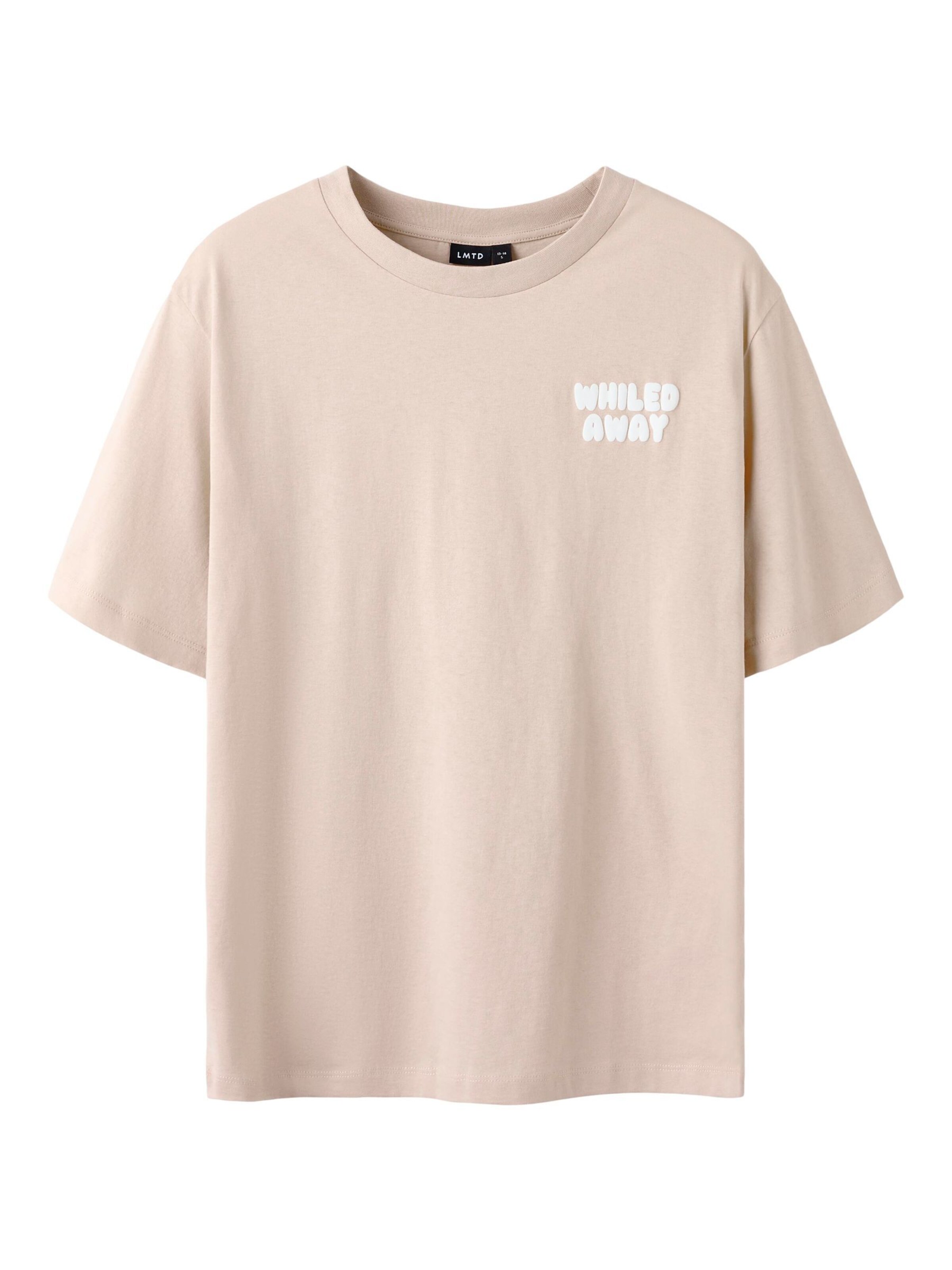 T-Shirt LMTD en beige : devant
