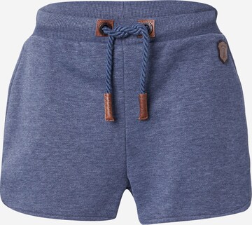 naketano Regular Broek in Blauw: voorkant