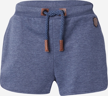 naketano Regular Shorts 'Truly Glorious' in Blau: predná strana
