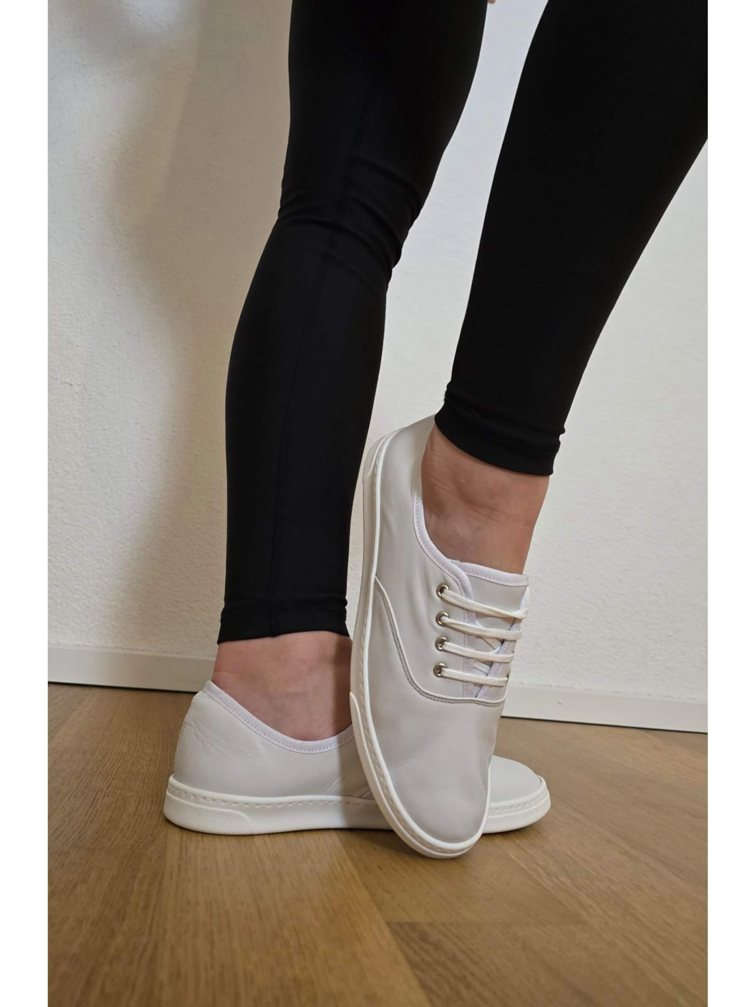 Dancing Queens Sneaker low 'SMOVE Dance Sneaker Leder'‌‌‌‌‌ in Weiß