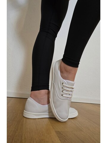 Dancing Queens Sneakers 'SMOVE Dance Sneaker Leder' in White
