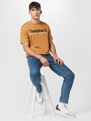 TIMBERLAND - Camiseta en marrón