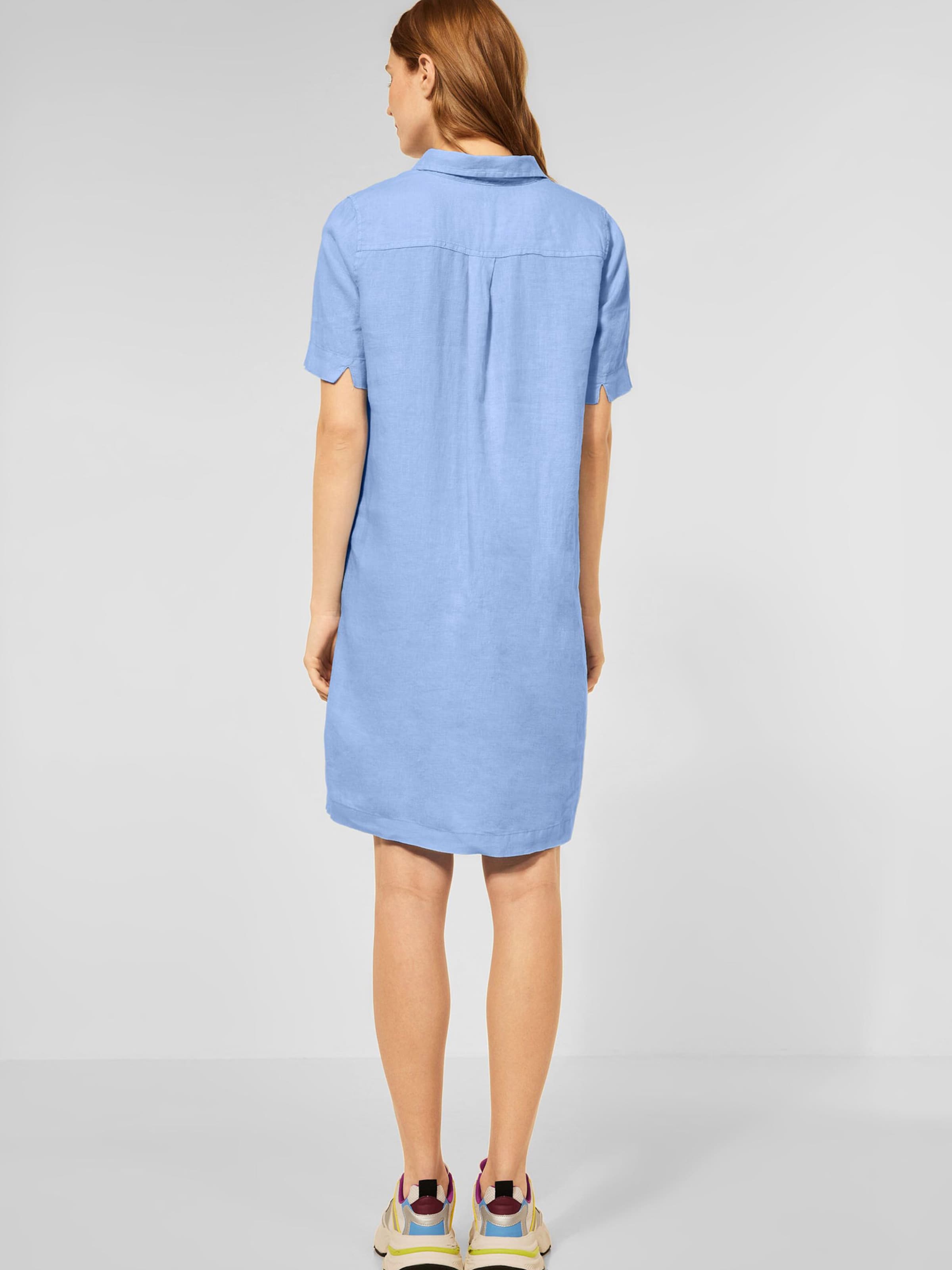 Frauen Große Größen STREET ONE Kleid in Himmelblau - HH95005 Frauen Große Größen STREET ONE Kleid in Himmelblau - HH95005