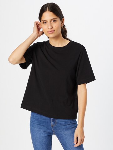 WEEKDAY Shirt in Black: front