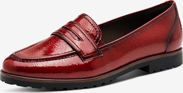 Tamaris Loafer värissä punainen: etupuoli