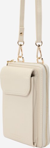 Seidenfelt Manufaktur - Bolso de hombro 'Calla' en beige: frente