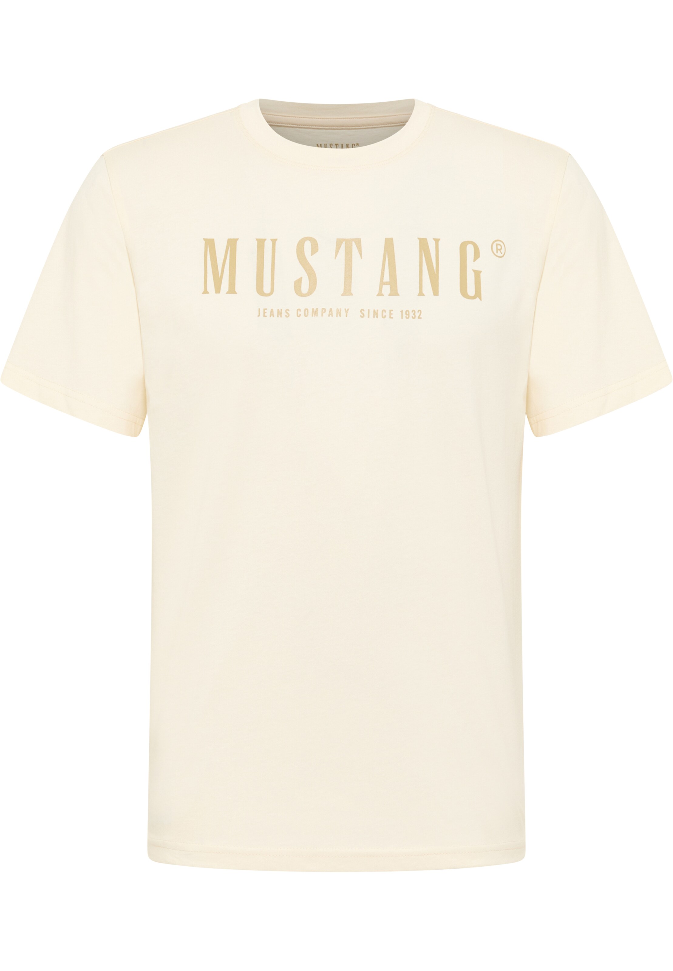 MUSTANG Shirt 'Style Austin ' in Beige: front