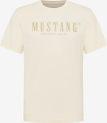 MUSTANG Shirt 'Style Austin ' in Beige: front