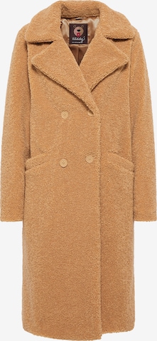 taddy Between-Seasons Coat in Brown: front