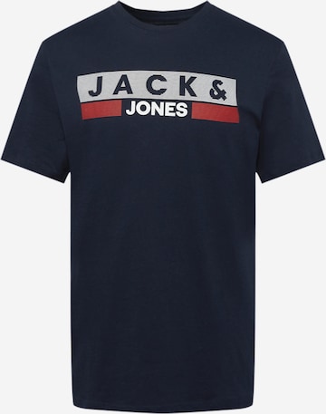 JACK & JONES Shirt in Blauw: voorkant